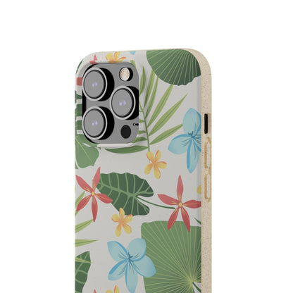 "Caribbean Leaf Carnival"  Eco Biodegradable Phone Cases - iPhone and Galaxy