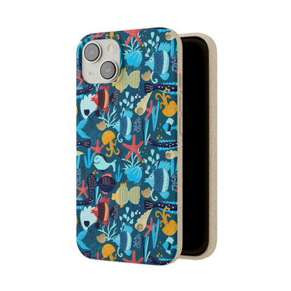 "Aqua Wonderland" Eco Biodegradable Cases - iPhone and Galaxy