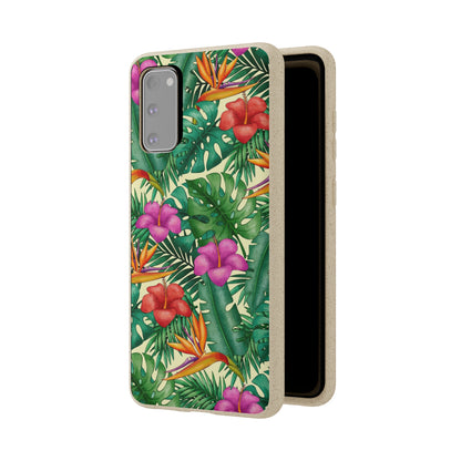 "Bird of Paradise Delight"  Eco Biodegradable Phone Cases - iPhone and Galaxy