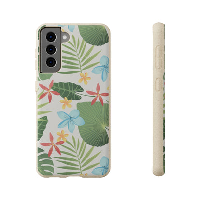 "Caribbean Leaf Carnival"  Eco Biodegradable Phone Cases - iPhone and Galaxy