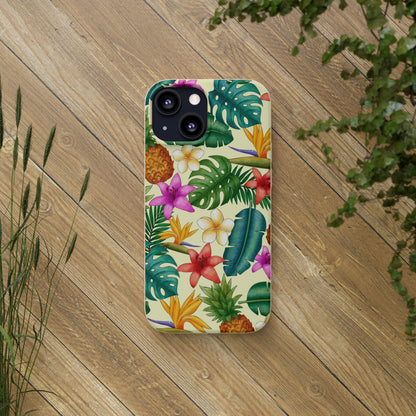 "Pineapple Infused" Eco Biodegradable Phone Cases -iPhone and Galaxy