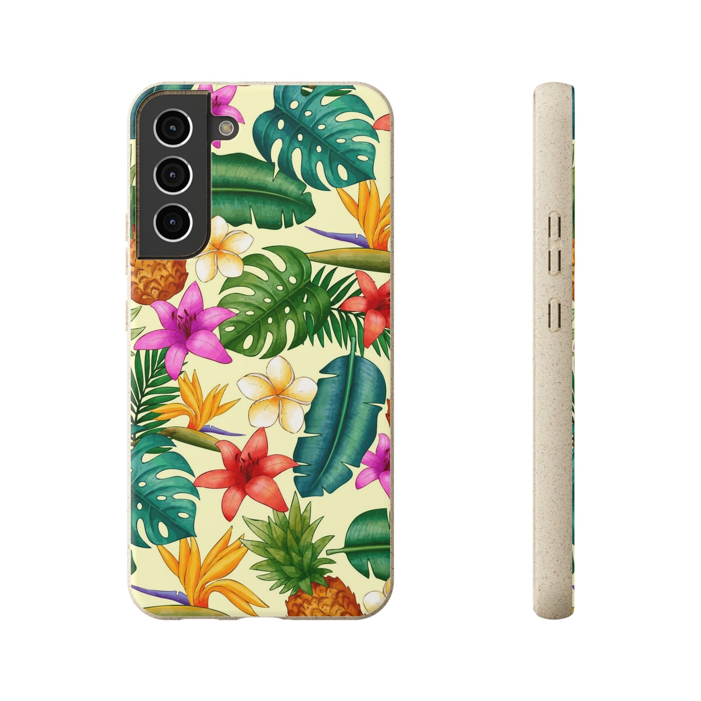 "Pineapple Infused" Eco Biodegradable Phone Cases -iPhone and Galaxy