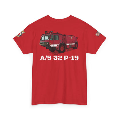 A/S 32 P-19 ARFF Truck Fundraiser Tee by Island Vibes For Life