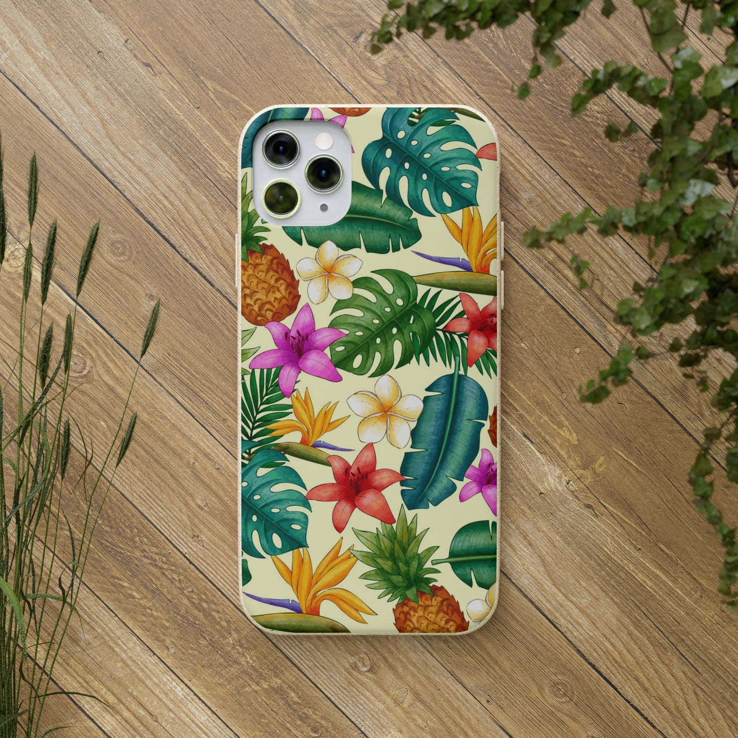 "Pineapple Infused" Eco Biodegradable Phone Cases -iPhone and Galaxy