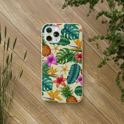 "Pineapple Infused" Eco Biodegradable Phone Cases -iPhone and Galaxy