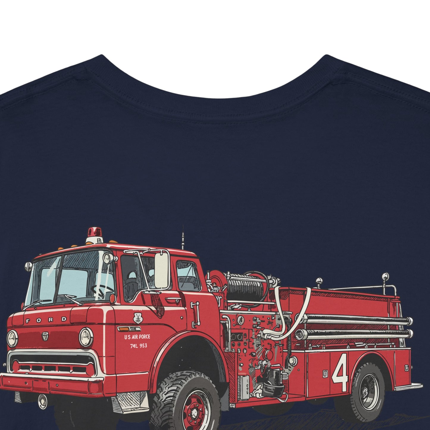 P-8 CFR Truck Fundraiser Tee by Island Vibes For Life