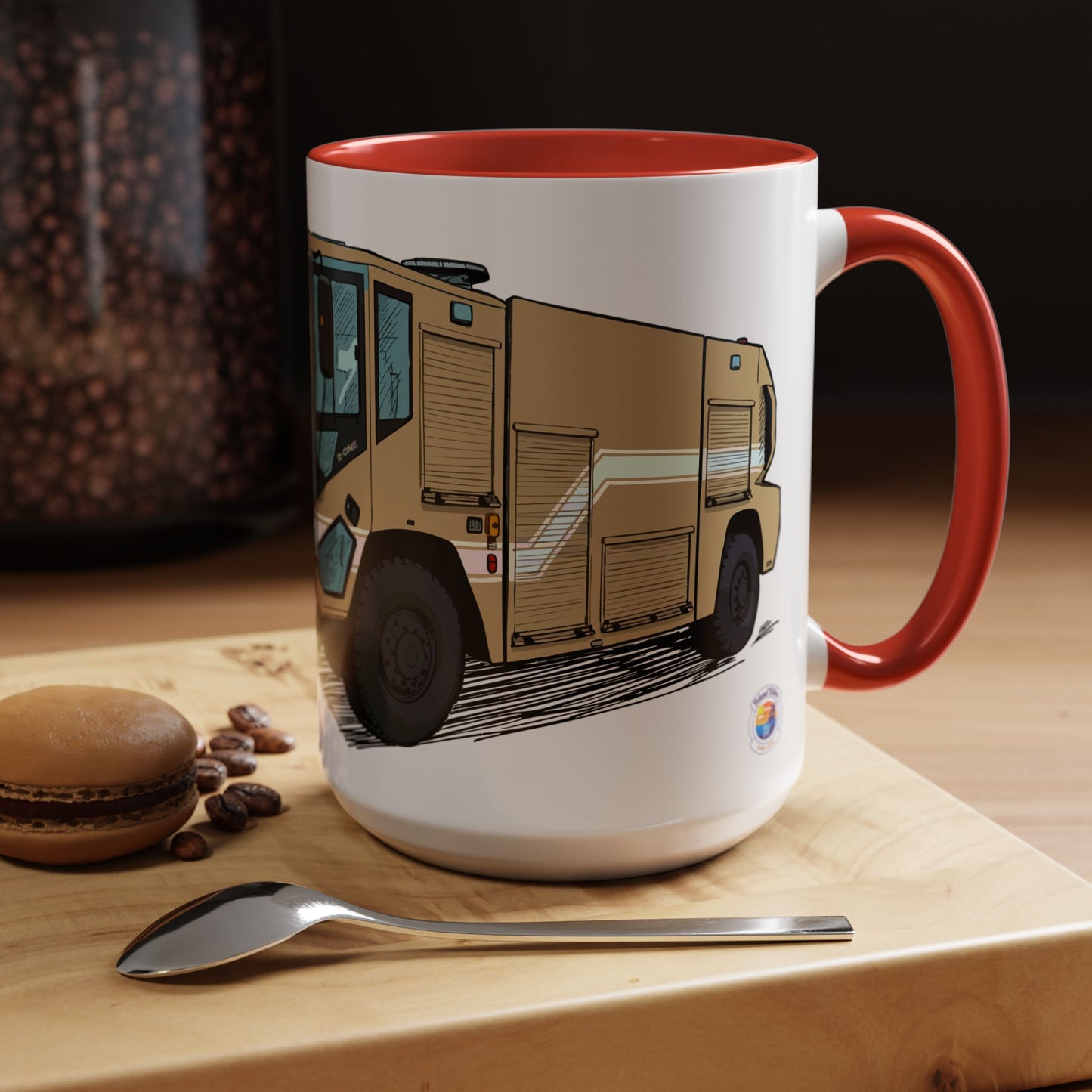 A/S 32 P-19C CFR Truck Fundraiser Coffee Mug by Island Vibes For Life