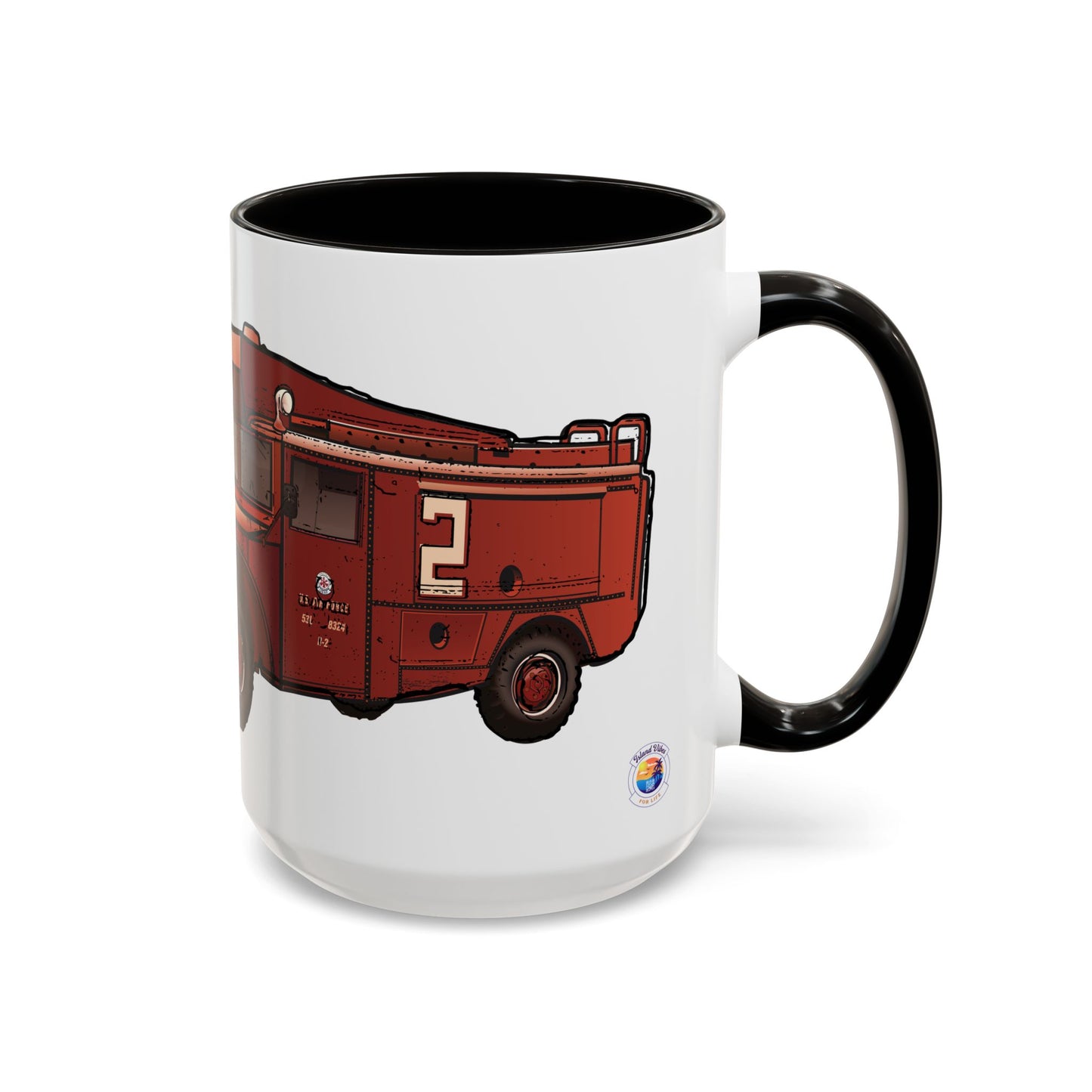 R-2 Crash Fire Rescue Coffee Mug by Island Vibes For Life