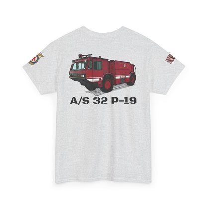 A/S 32 P-19 ARFF Truck Fundraiser Tee by Island Vibes For Life
