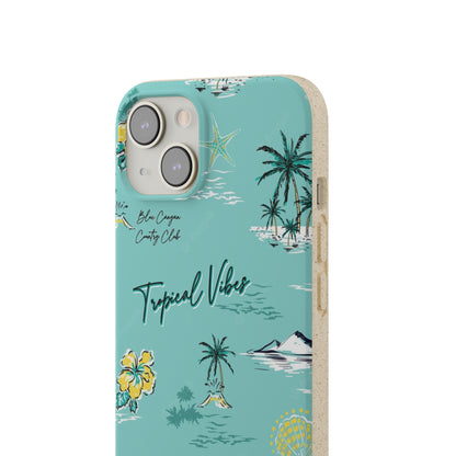 "Tropical Vibes" Eco Biodegradable Phone Cases - iPhone and Galaxy