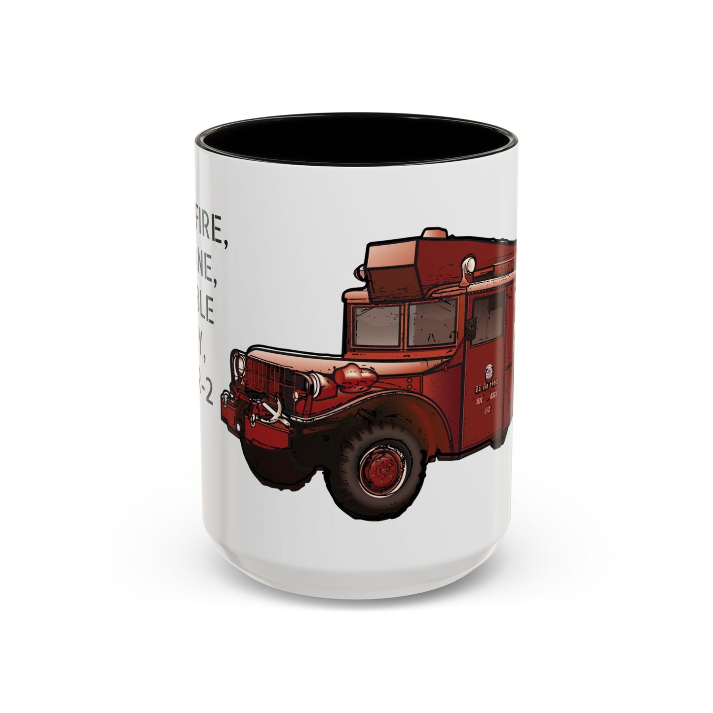 R-2 Crash Fire Rescue Coffee Mug by Island Vibes For Life