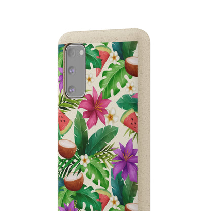 "Exotic Fruit Blossom" Eco Biodegradable Cases - iPhone and Galaxy