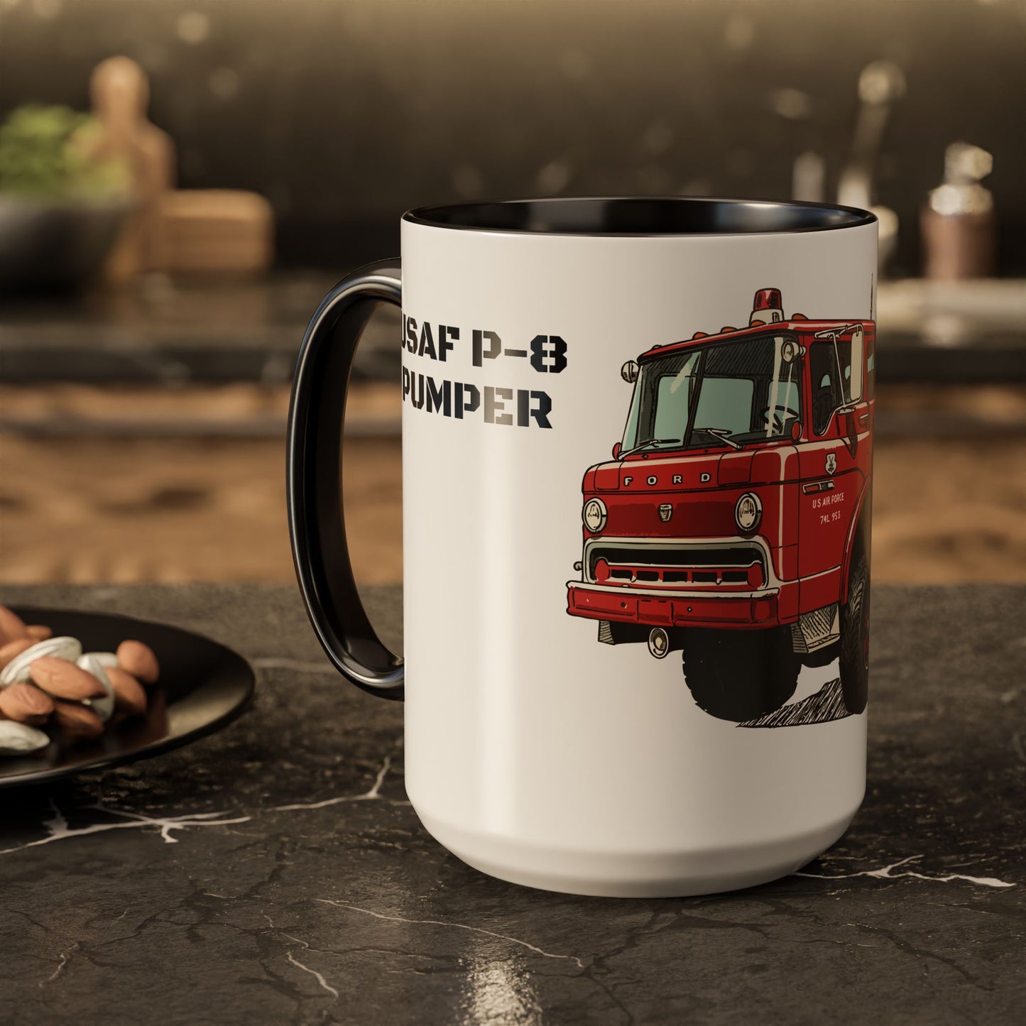 P-8 Pumper  Fundraiser Coffee Mug by Island Vibes For Life