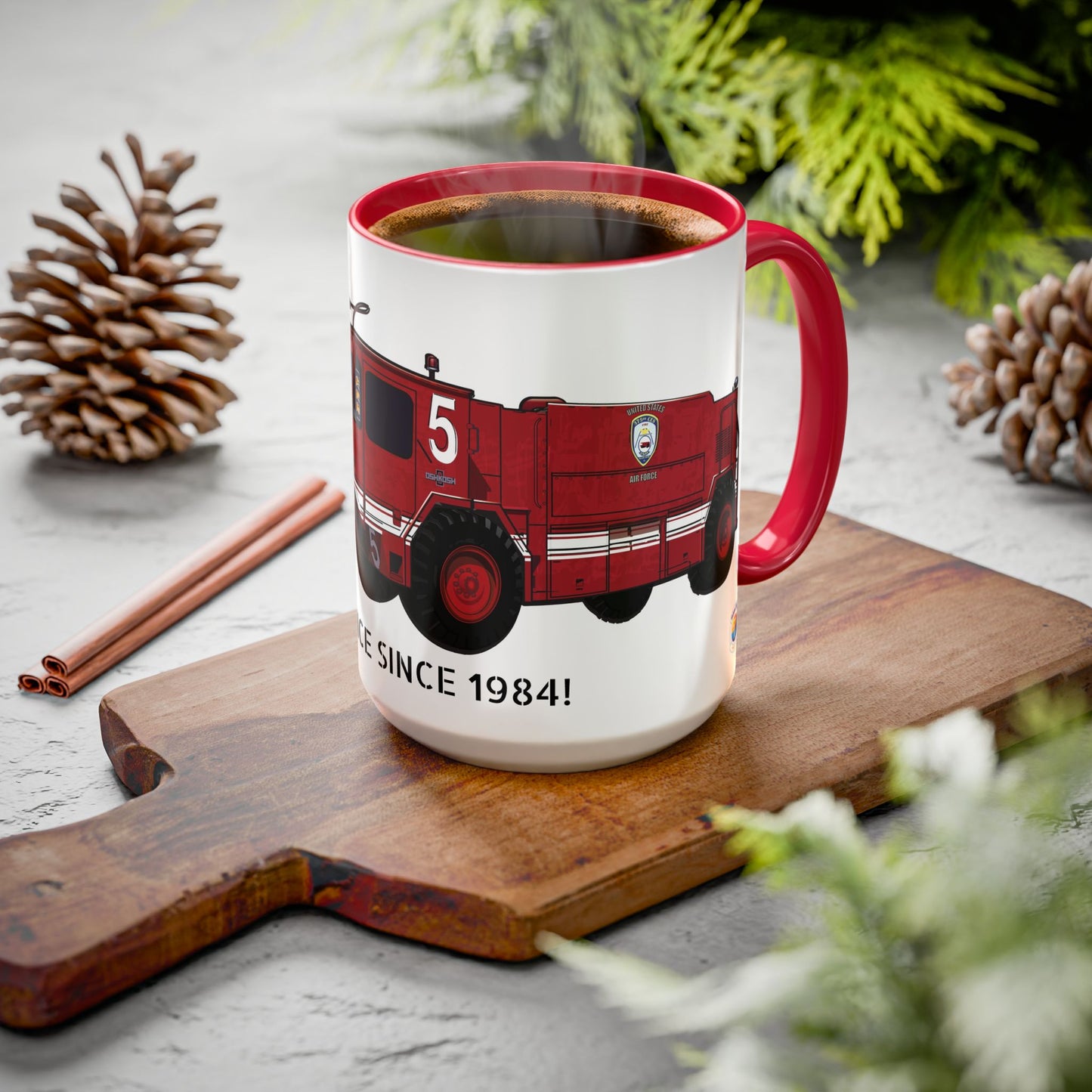 A/S 32 P-19 Crash Fire Rescue Coffee Mug by Island Vibes For Life