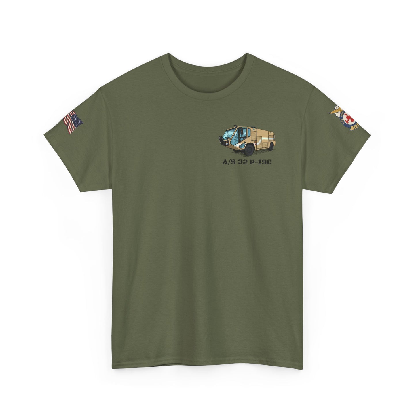 A/S 32 P-19C ARFF Truck Fundraiser Tee by Island Vibes For Life
