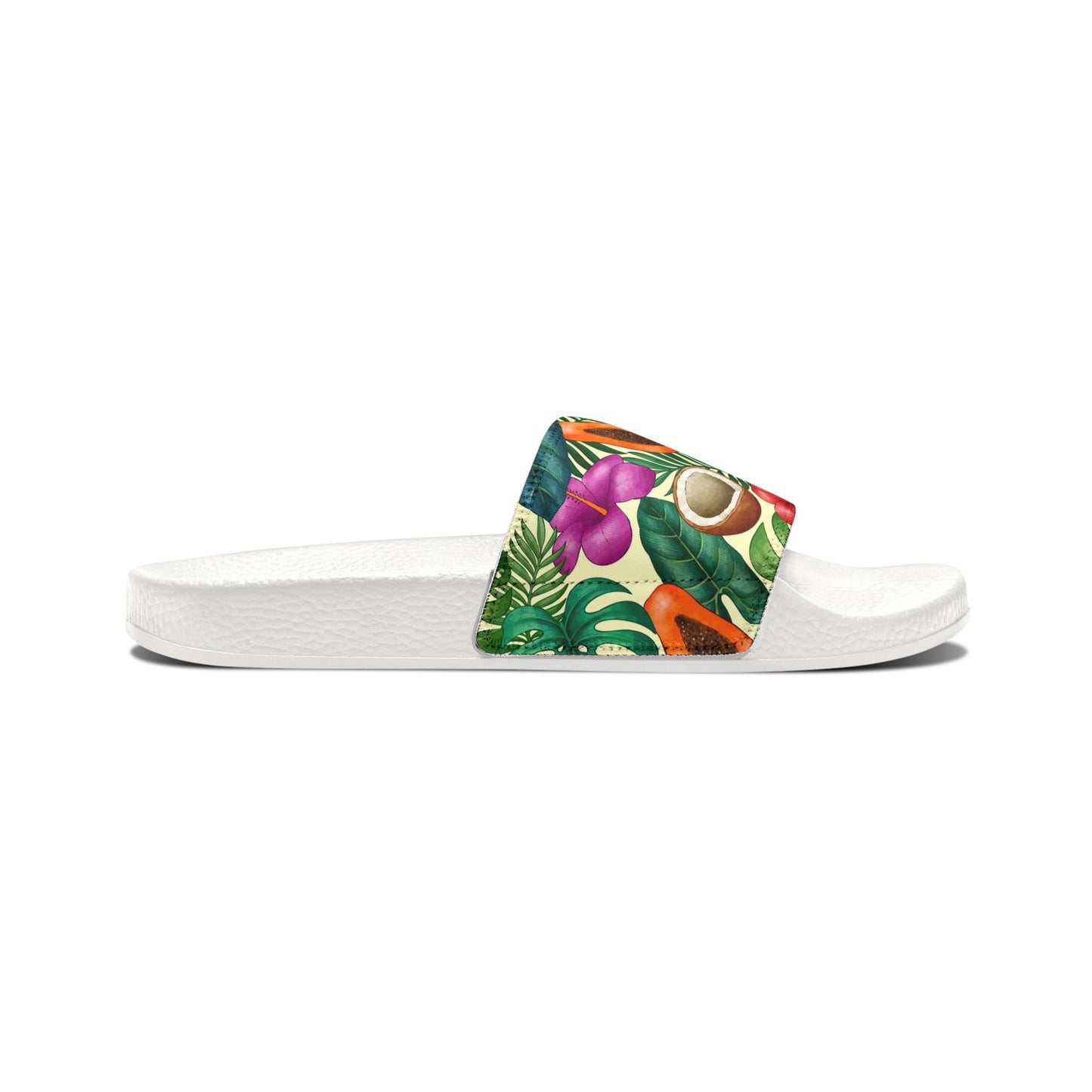 "Island Extravaganza: Exotic Harvest" Men's Beach Sandals