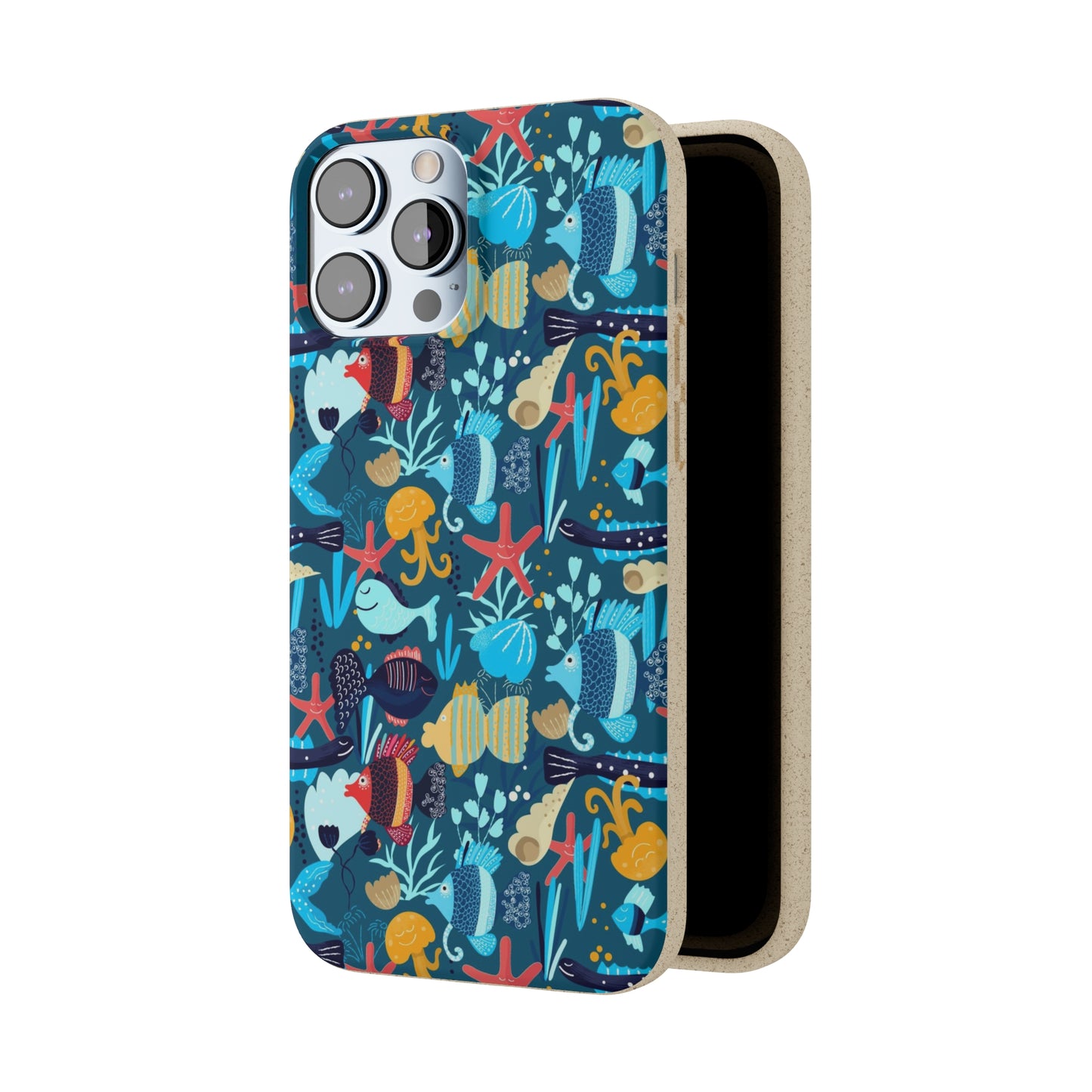 "Aqua Wonderland" Eco Biodegradable Cases - iPhone and Galaxy