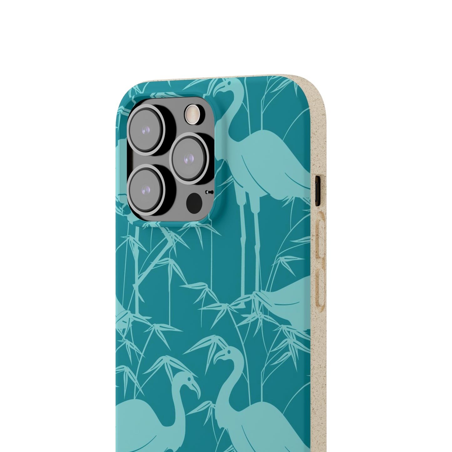 "Egrets in Teal" Eco Biodegradable Cases - iPhone and Galaxy