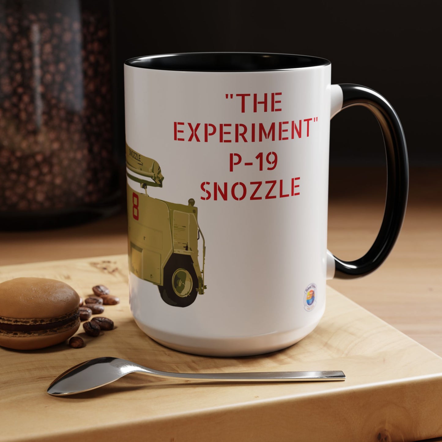 P-19 Experimental “Snozzle Test Rig” Crash Fire Rescue Coffee Mug by Island Vibes For Life