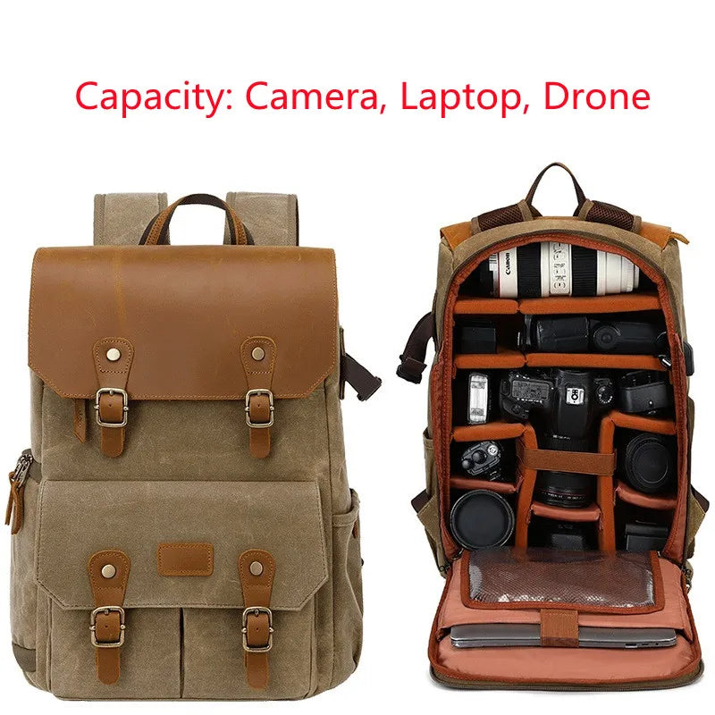 Explorer’s Canvas Field Photography Ruck