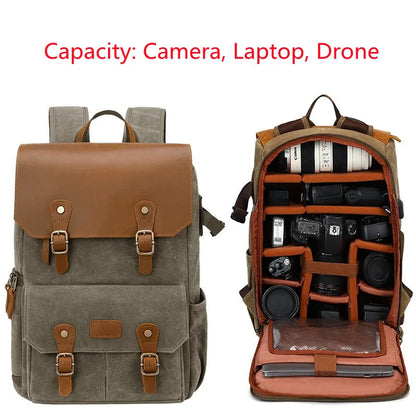 Explorer’s Canvas Field Photography Ruck