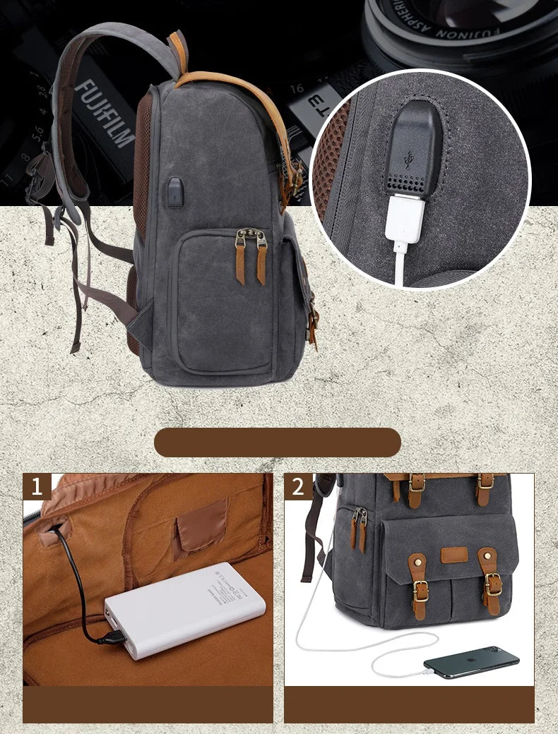 Explorer’s Canvas Field Photography Ruck