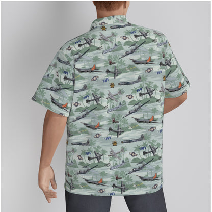 "B-29 Tribute" Hawaiian Shirt  in Cotton!