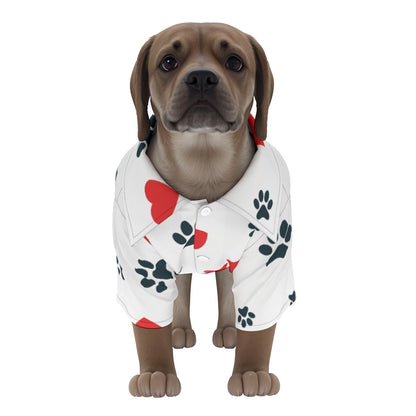 Doggo's "I love you" Hawaiian Shirt